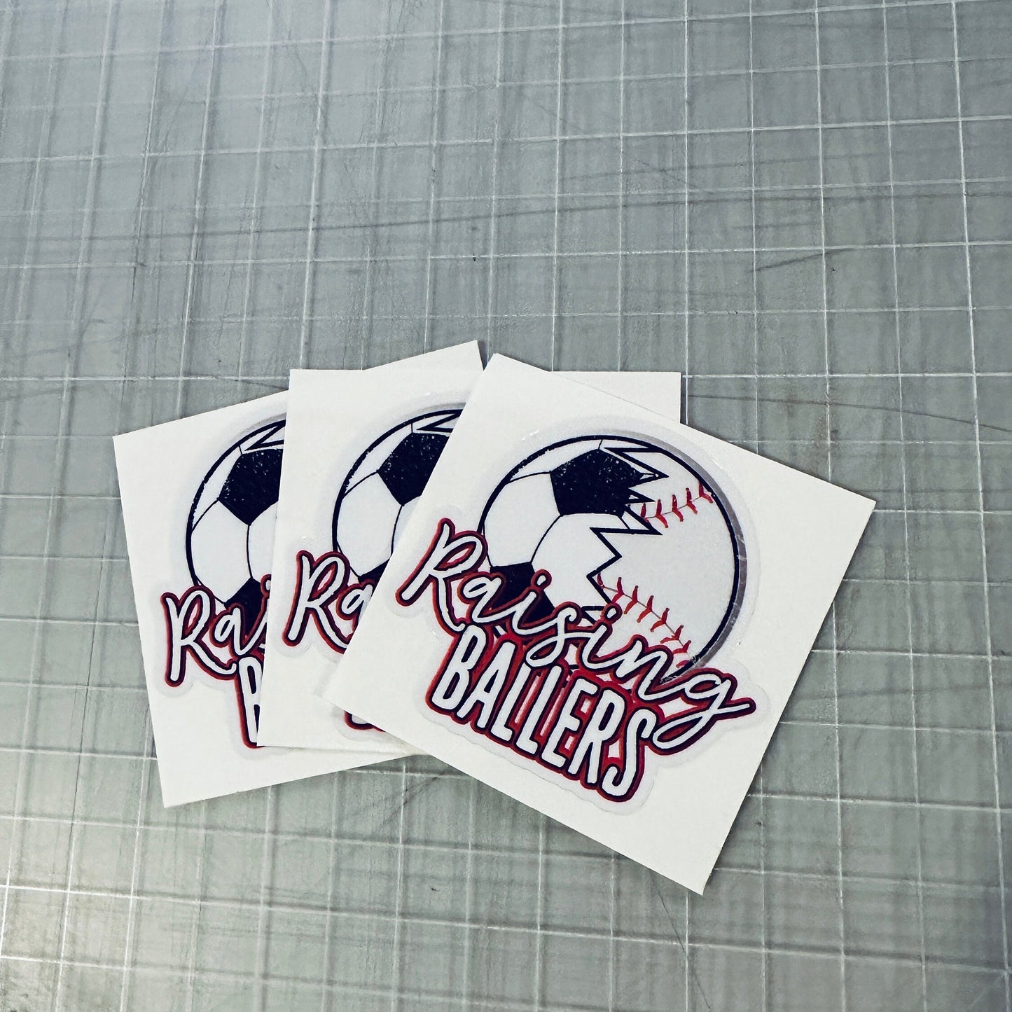 Raising Ballers Sticker | Volleyball Sticker I Basketball Sticker | Sports Sticker | Gift